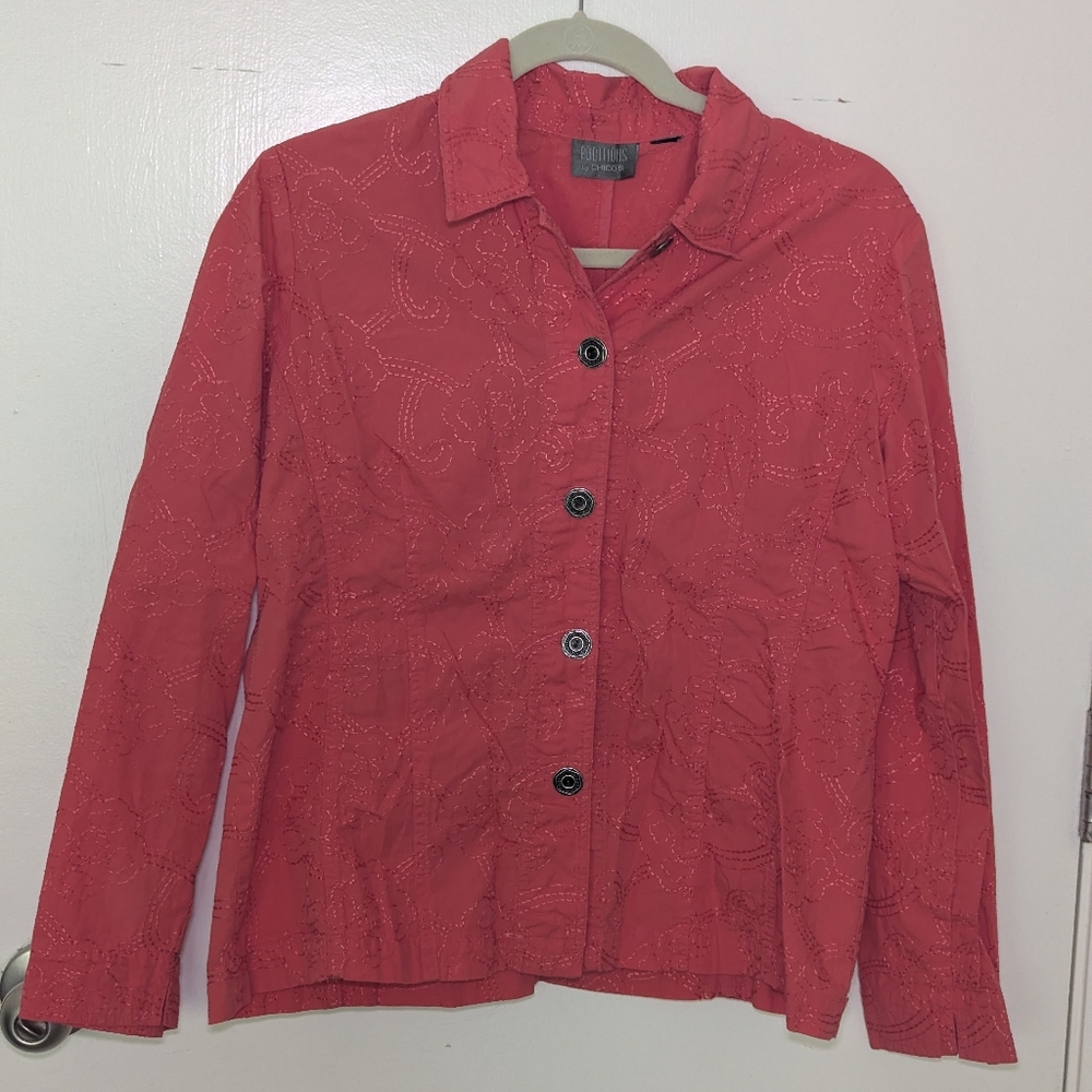 Additions By Chico's Shirt Jacket
